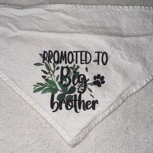 Dog Bandana - Promoted to Big Brother